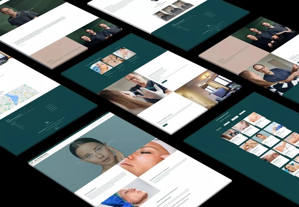 Dr. Jan Nebendahl: Praxis-Website mit klarer Informationsarchitektur und hochwertigem Design