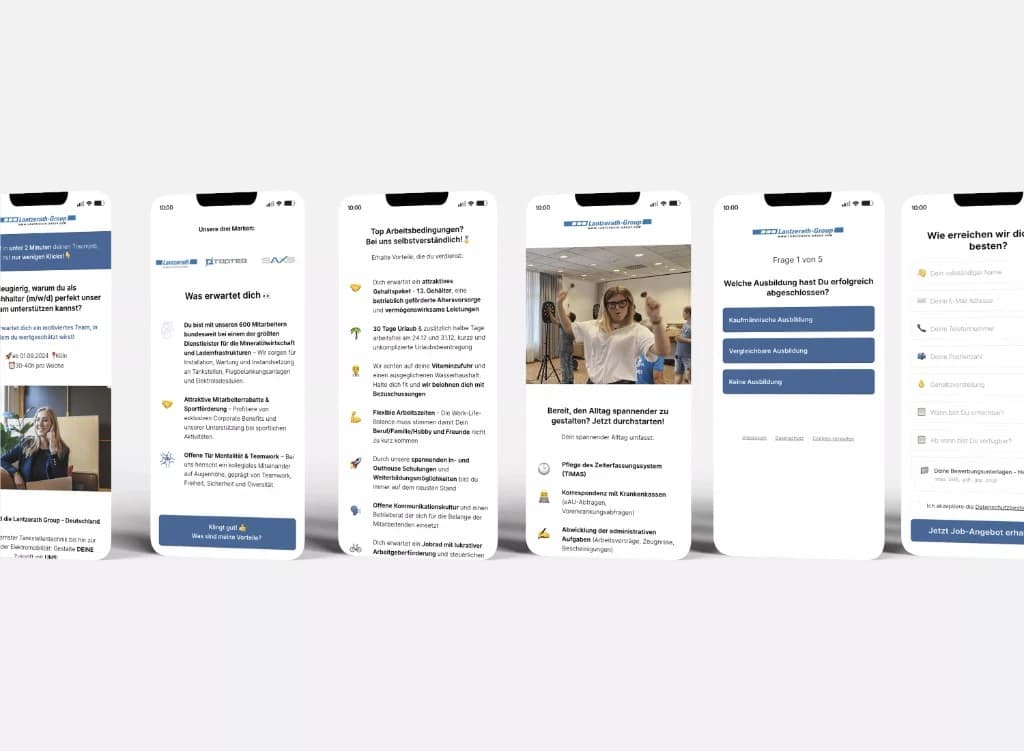 Lantzerath Group: Employer Branding und Recruiting mit Anbindung an das Bewerbermanagement